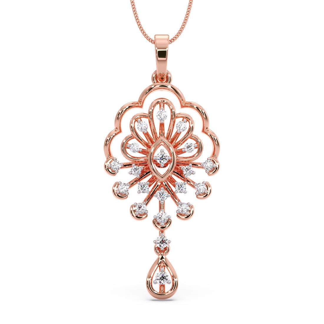 Jagvi Diamond Pendant