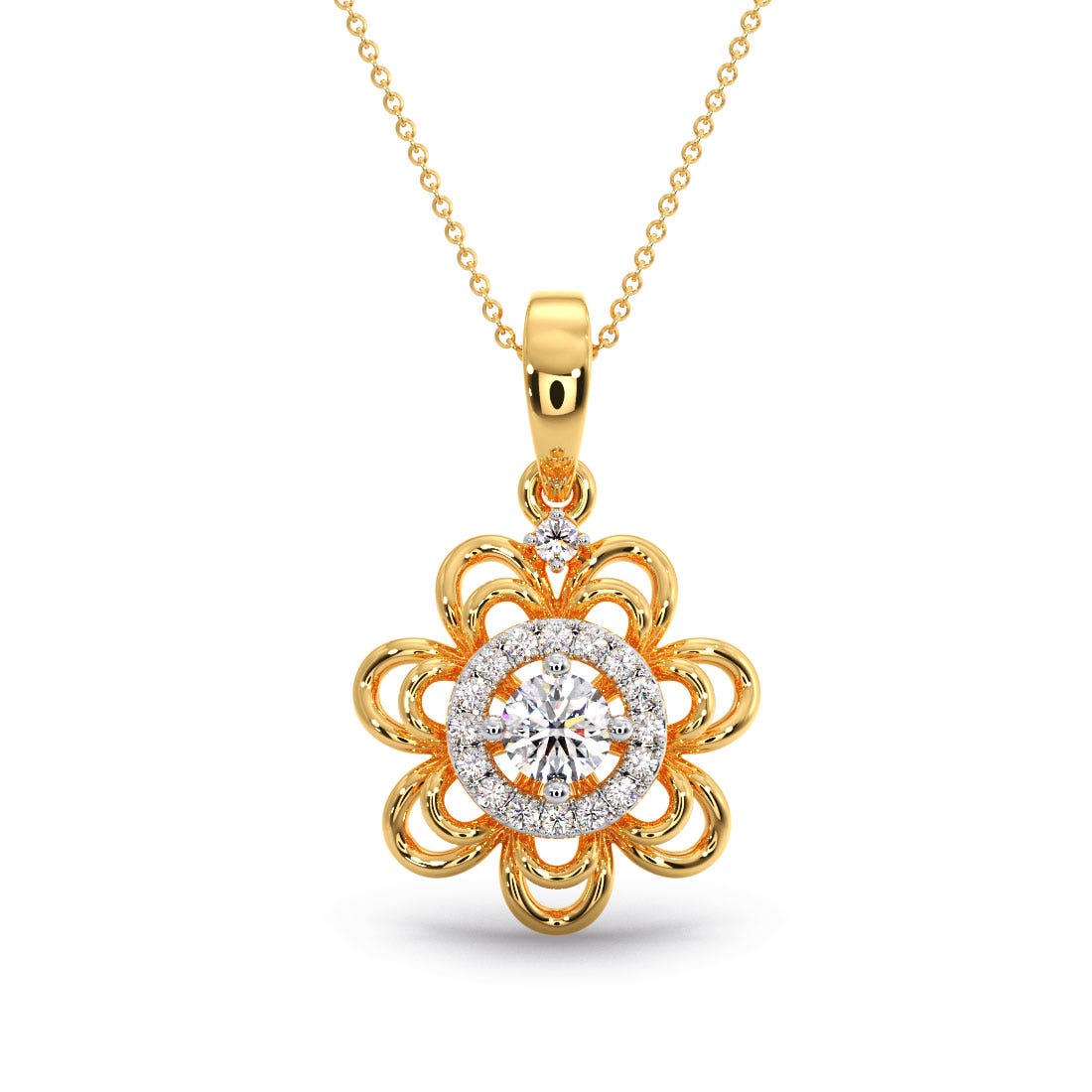 Micaela Diamond Pendant