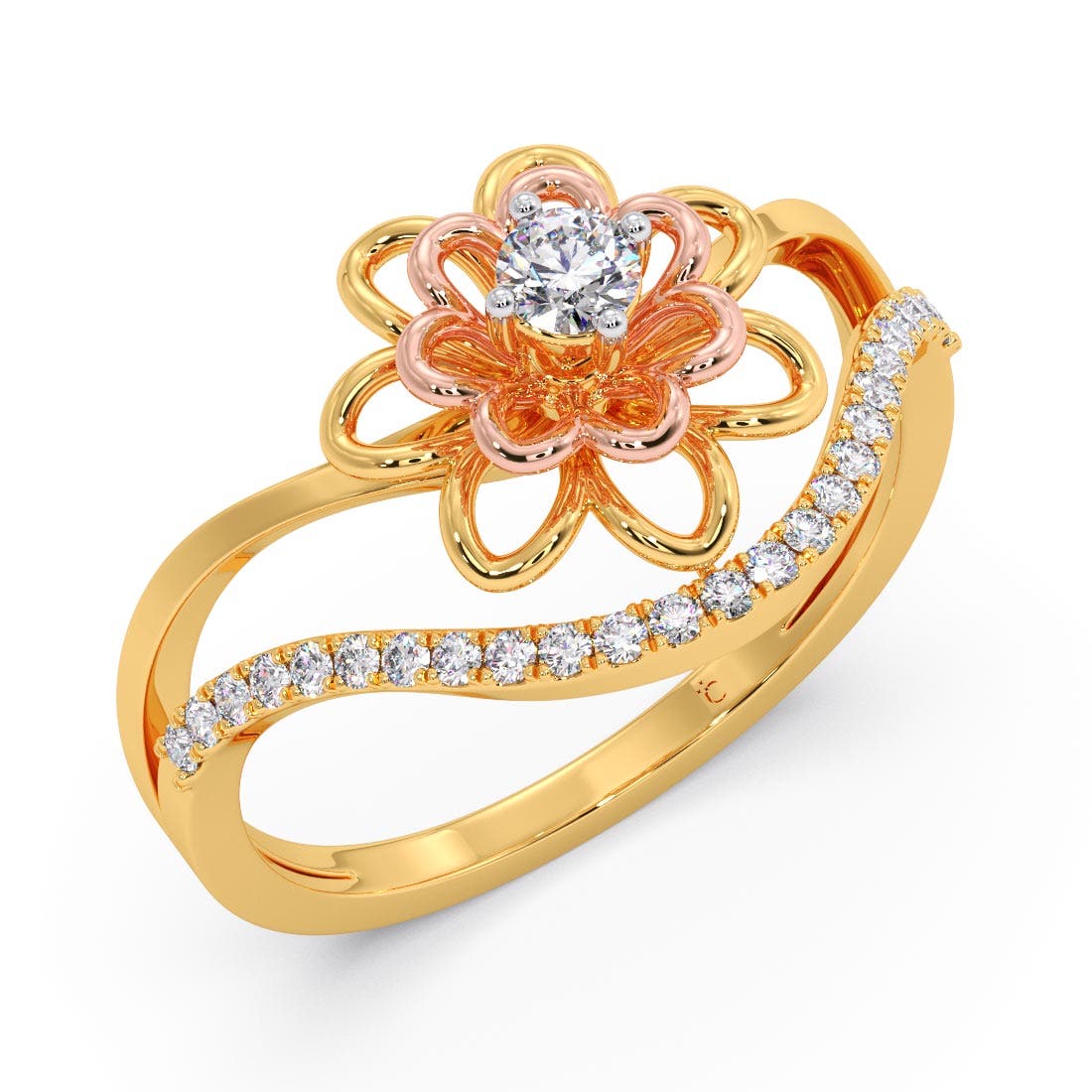 Aaratrika Solitaire Diamond Ring