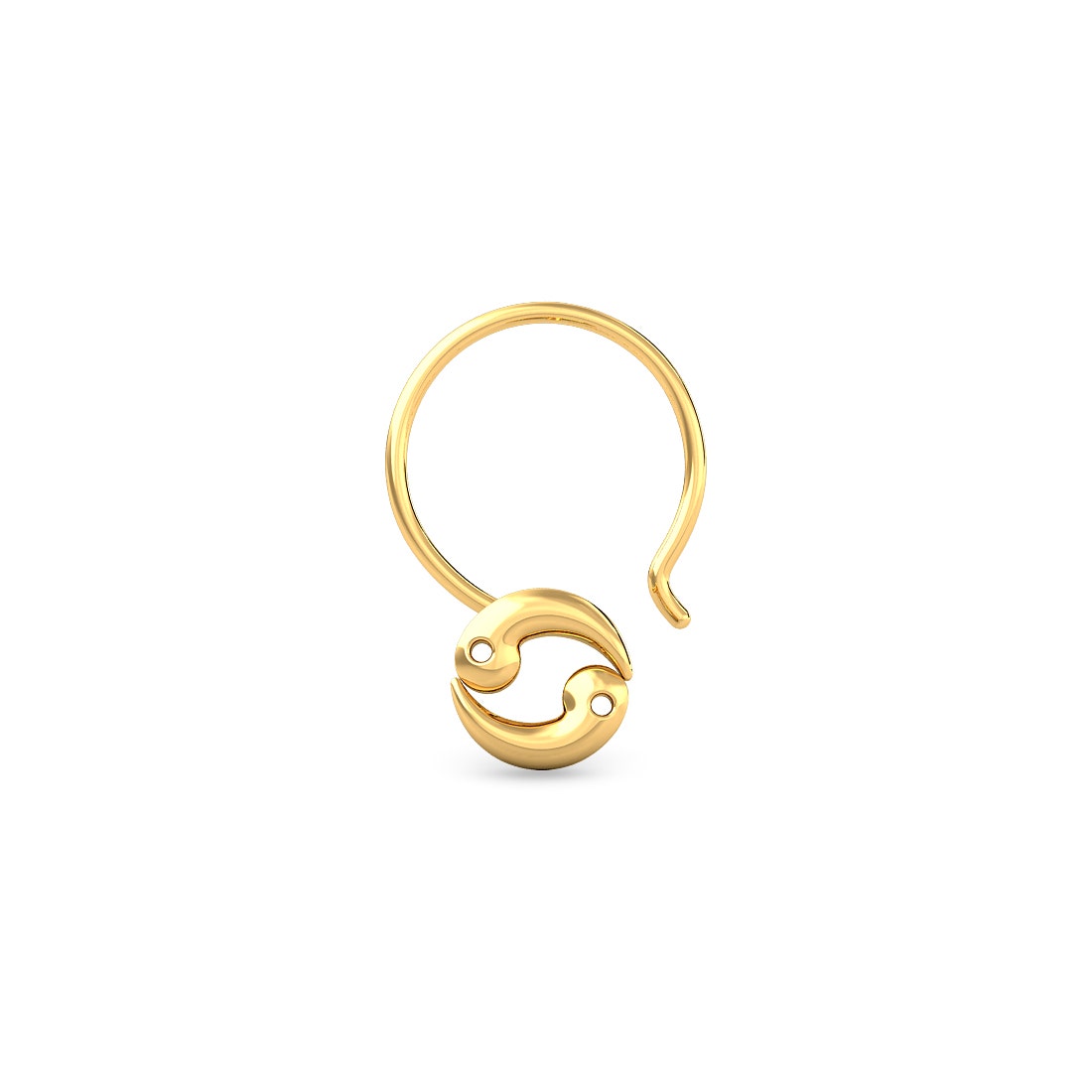 Cancer Gold Nosepin