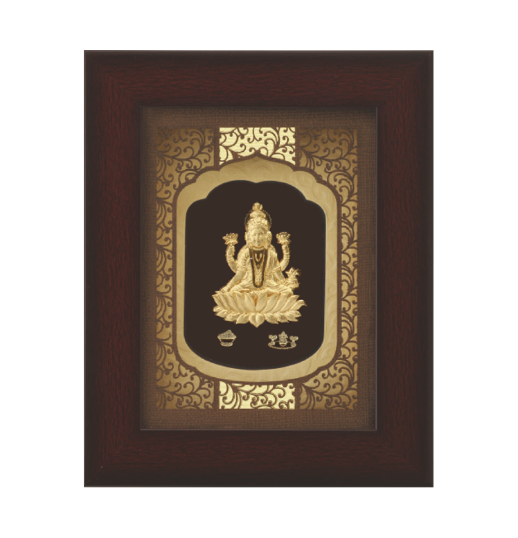 Padmakshya 24K Gold Foil Mini Elegant Gifting Frame