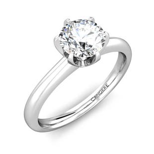 Manjari Solitaire Diamond Ring