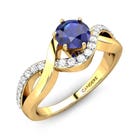 Arleen  Blue Sapphire Ring