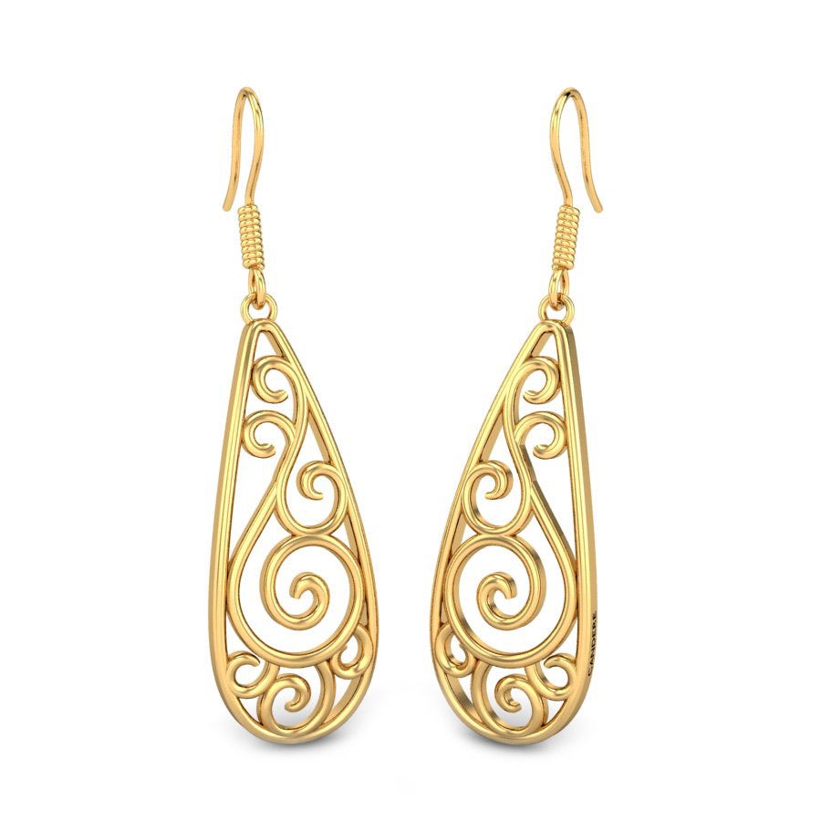Saniya Gold Earrings