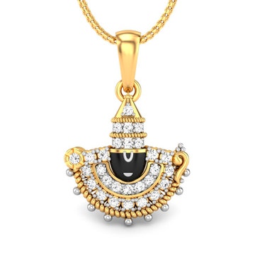 Balaji Diamond Pendant