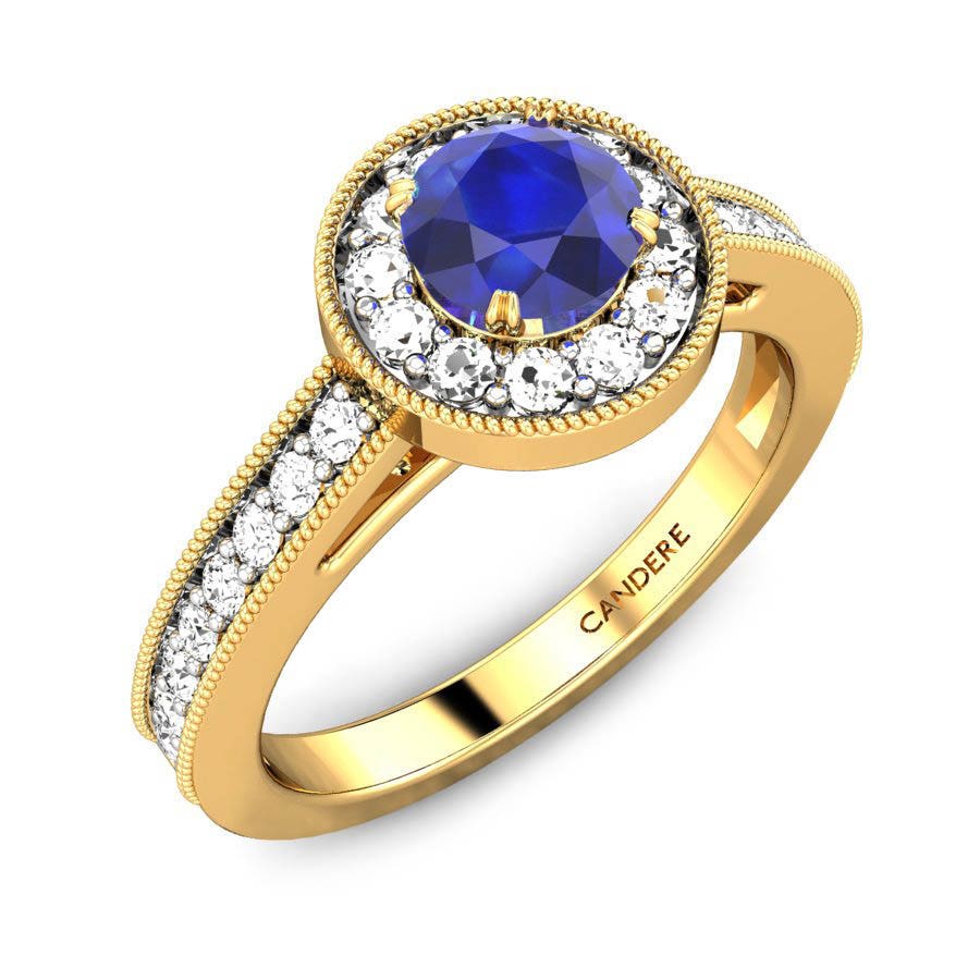Aditha Blue Sapphire Ring