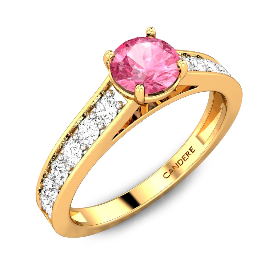 Devya Tourmaline Pink Ring