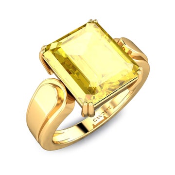 Austen Yellow Sapphire Ring