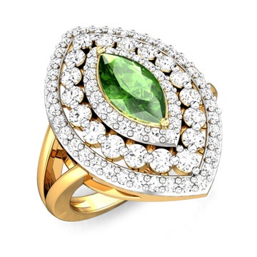 Joycelyn Tourmaline Green Ring
