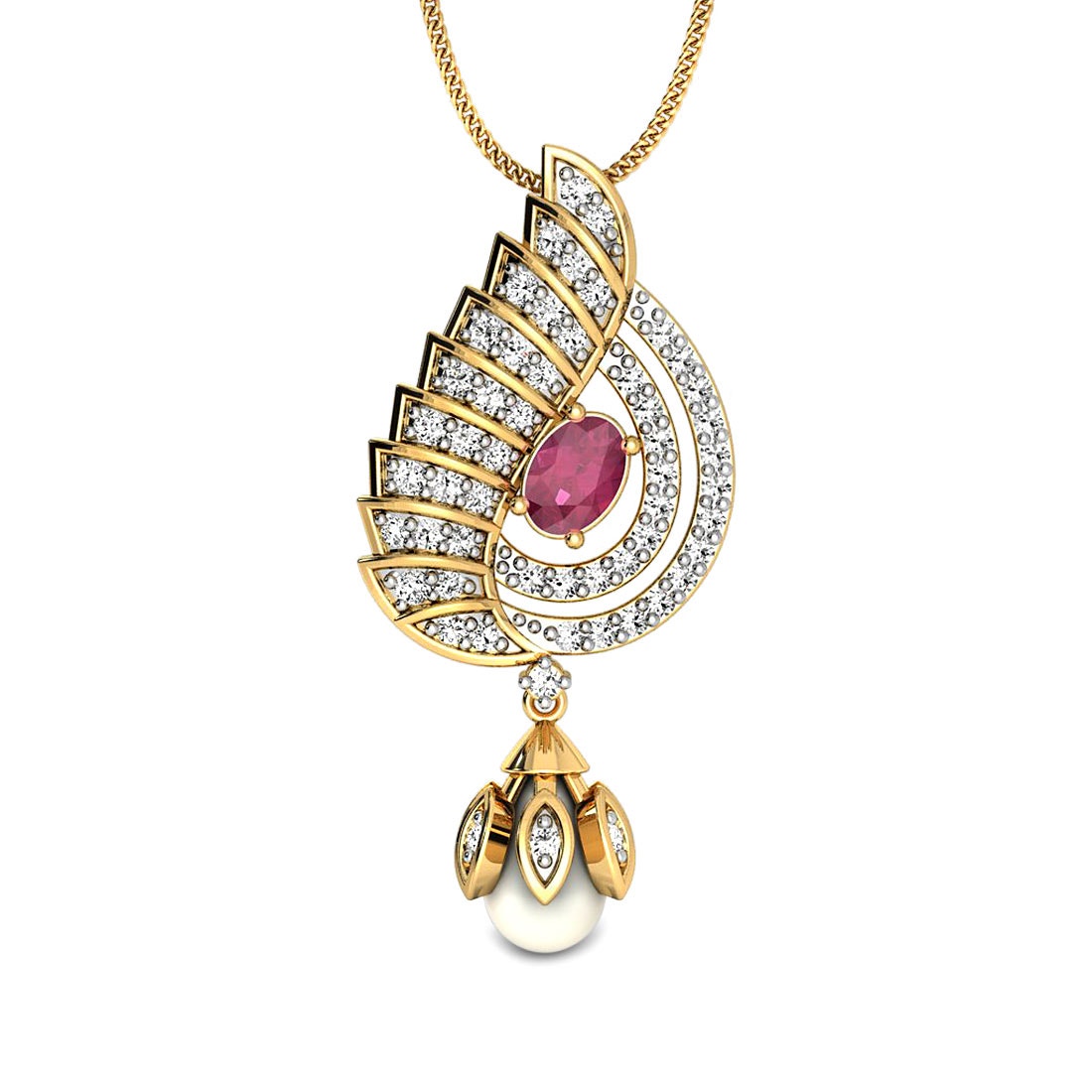 Marlena Ruby Pendant