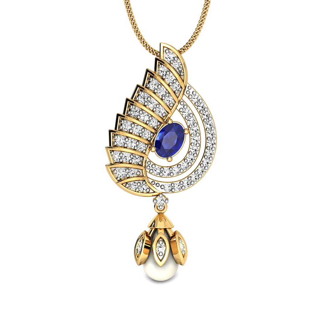 Marlena Iolite Pendant