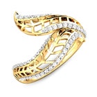 Wood Fairy Swarovski® Zirconia Gold Ring