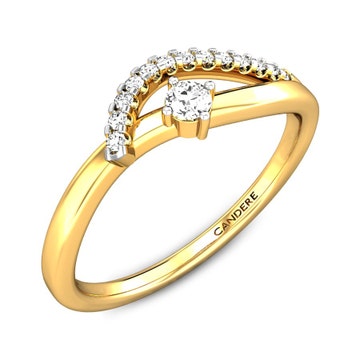 Pam Diamond Wedding Ring For Her