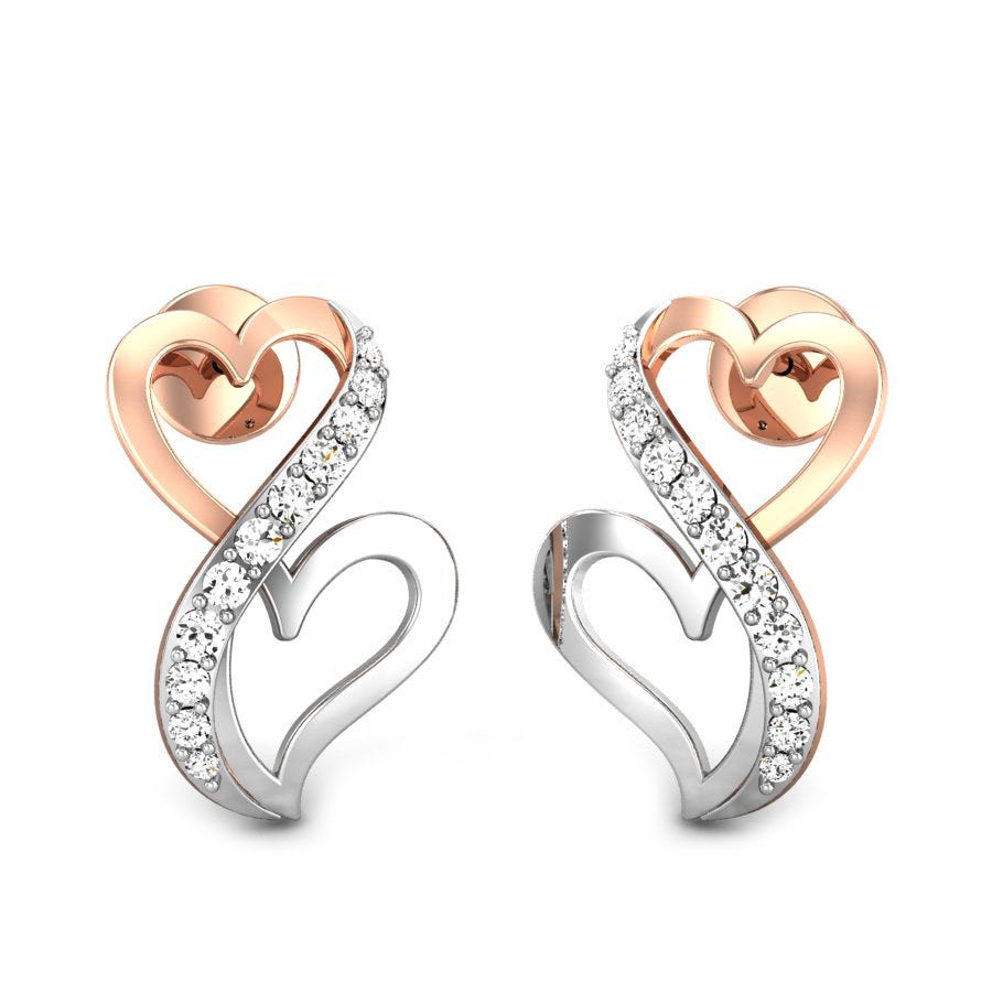Crazy Love V.Day Diamond Earrings