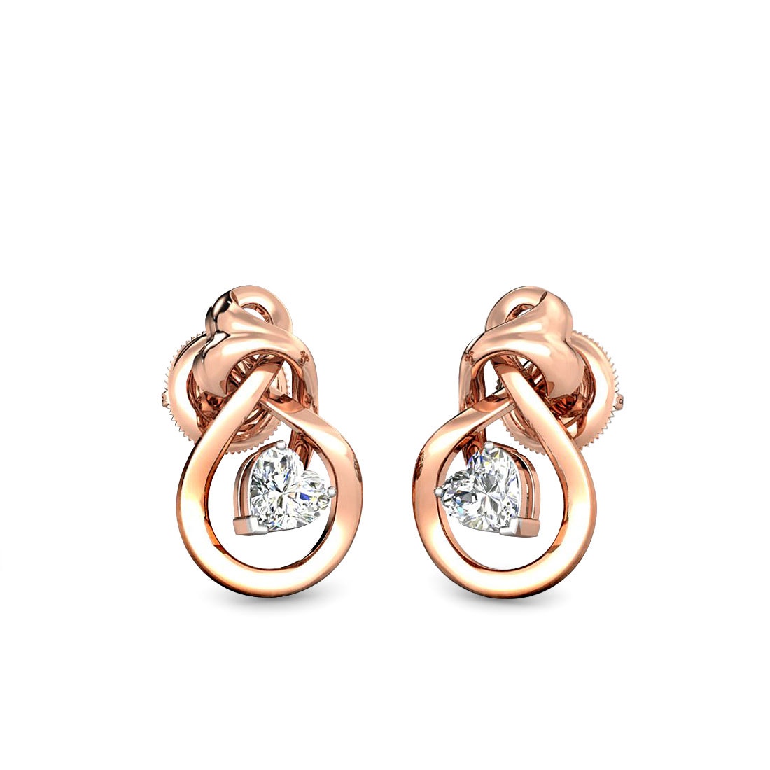 Knitty Diamond Earrings