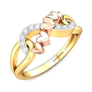 Sash Love Knot Diamond Ring