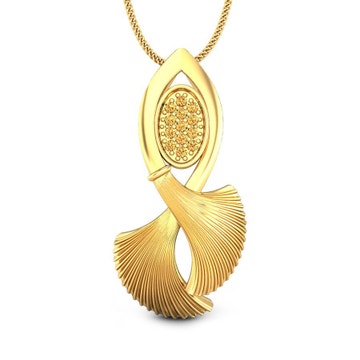 Annely Swarovski® Zirconia Gold Pendant