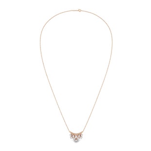 Packed Miracle Plate Diamond Necklace