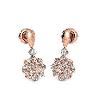 Lunaria Diamond Earrings