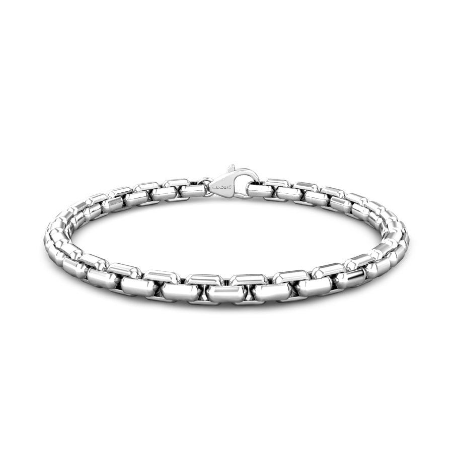 River Platinum Bracelet