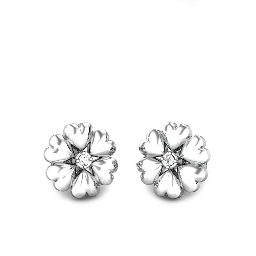 Springtime Platinum Swarovski® Zirconia Earrings