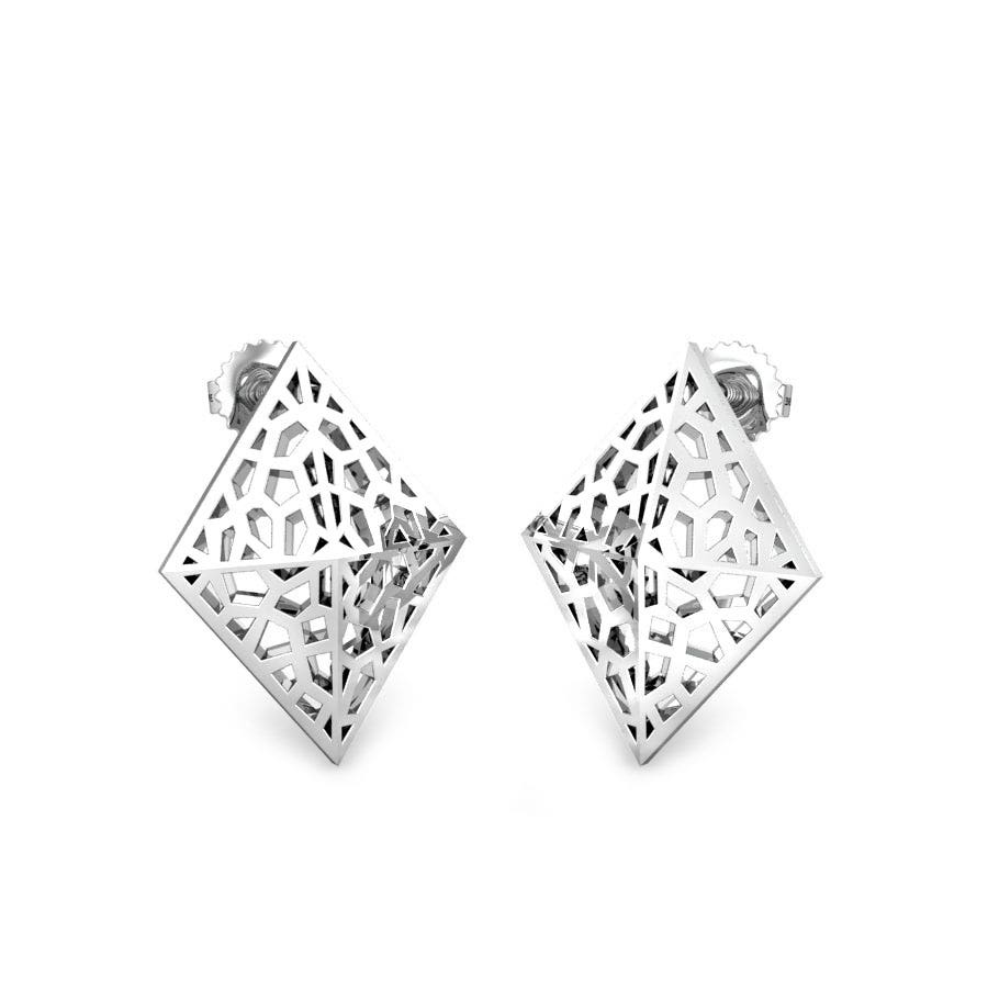 Mysticism Platinum Earrings