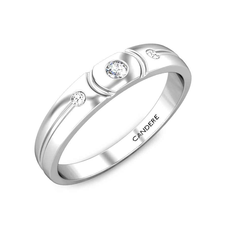 Love Song Platinum Ring | Radiant Platinum Rings For Her | CaratLane