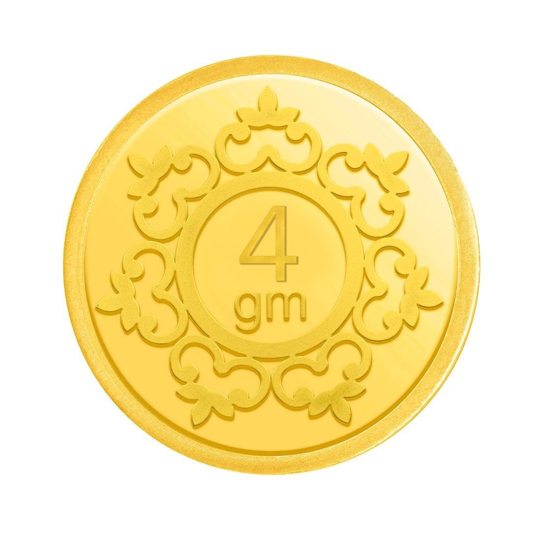 4 grams 24k (999) Gold Coin