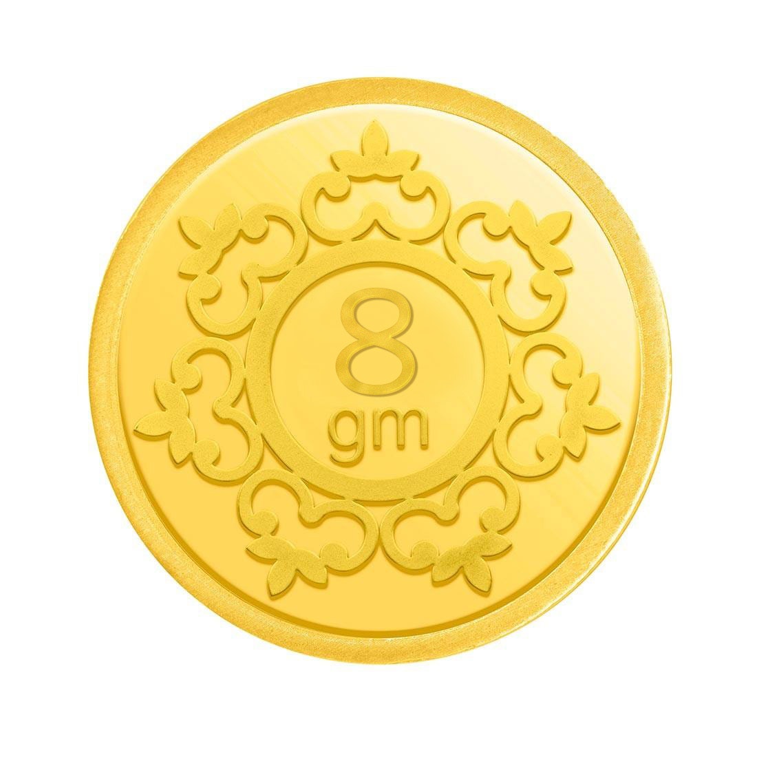 8 grams 24k (999) Gold Coin
