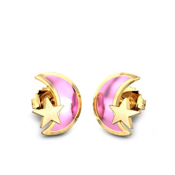 Stargaze Kids Gold Earrings
