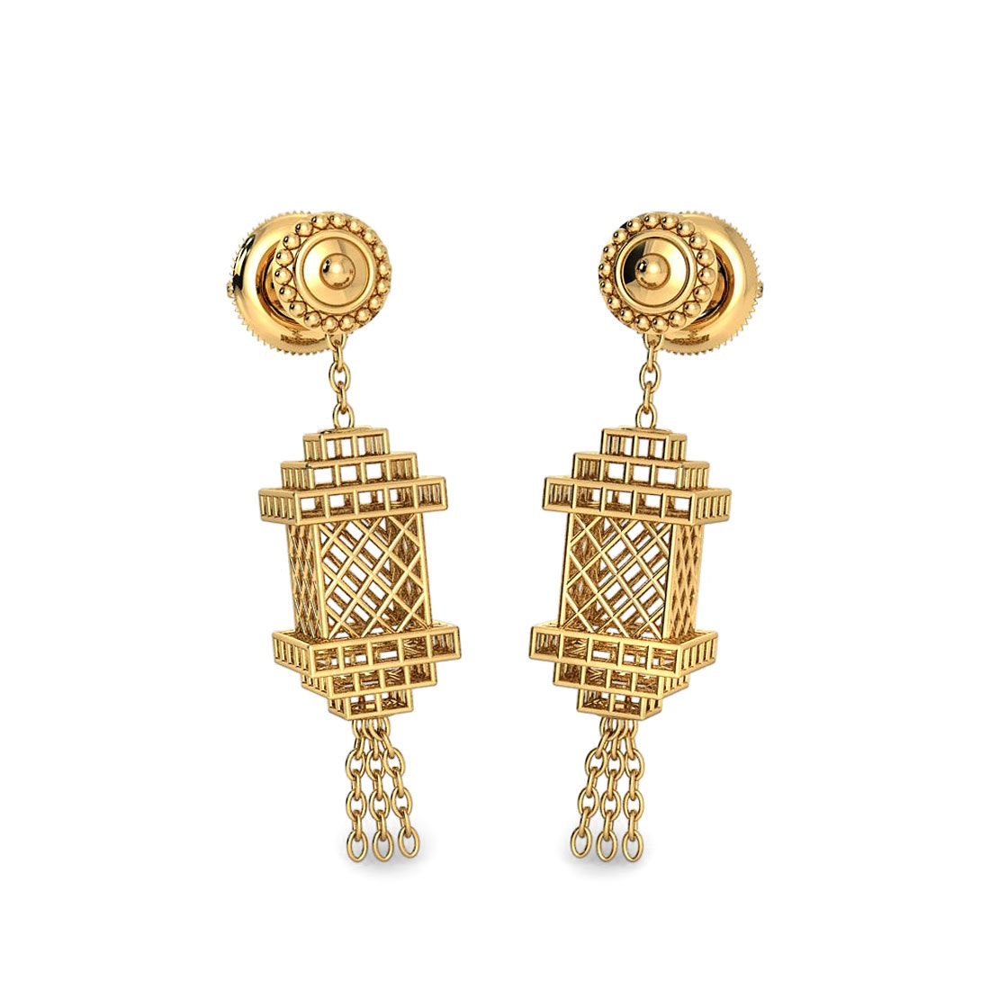 Devani Kyra Rajkot Gold Earrings