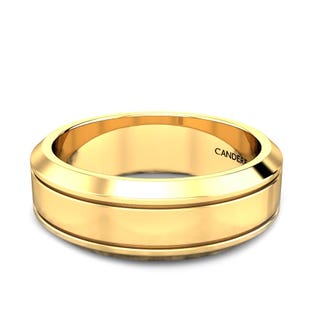 Vanessa Gold Wedding Band For Her