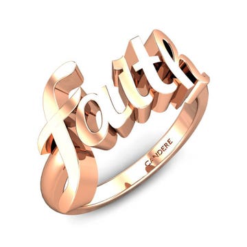 Faith Gold Ring