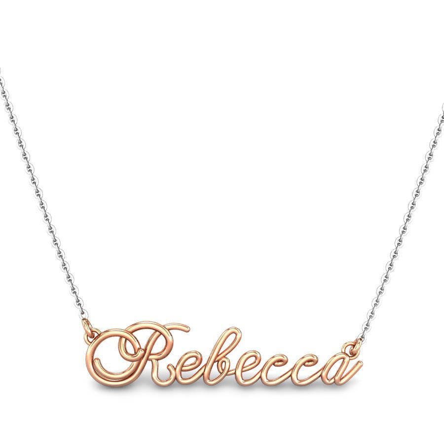 My Name Gold Pendant