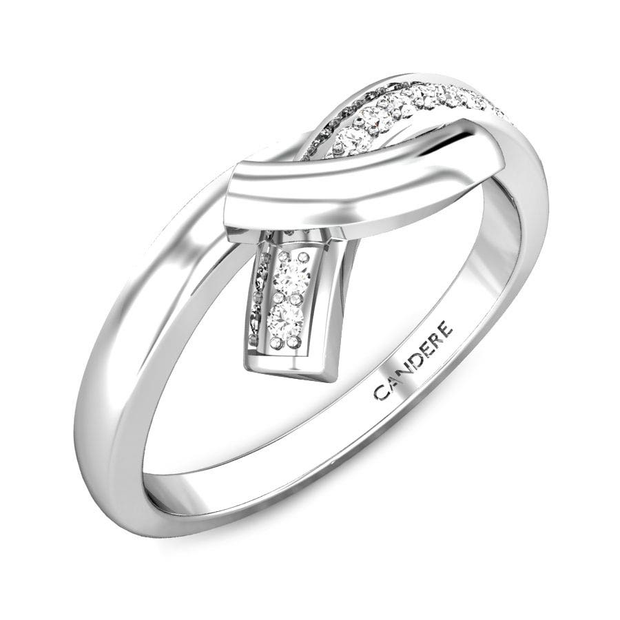 Farouche Platinum Swarovski® Zirconia Ring