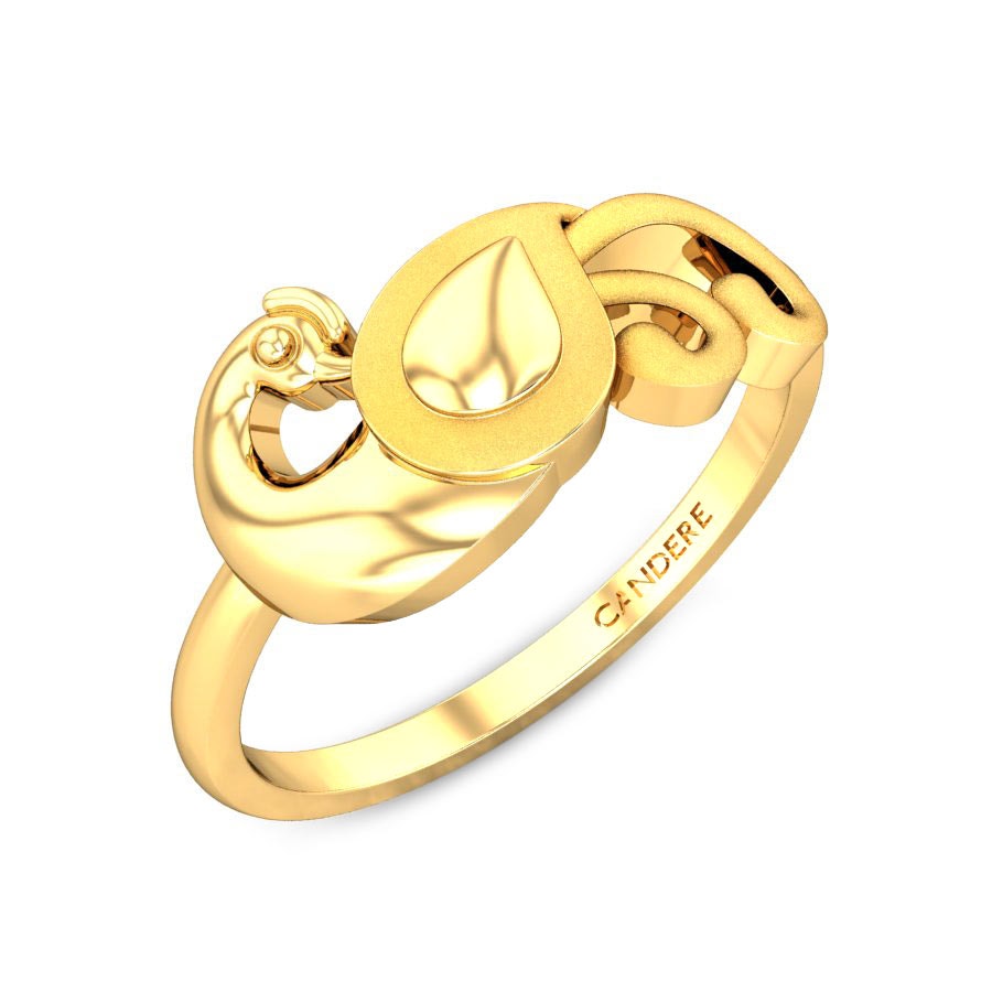 Ucchal Kyra Gold Ring