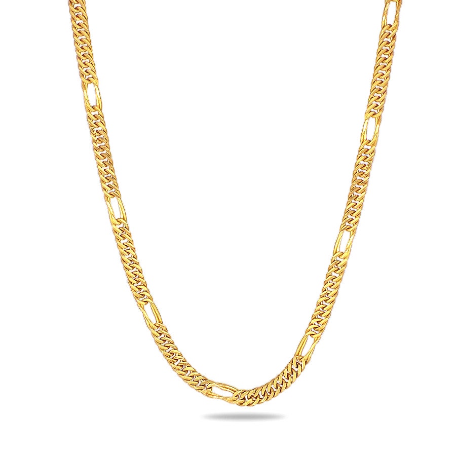 Flat Curb Nivara Gold Chain
