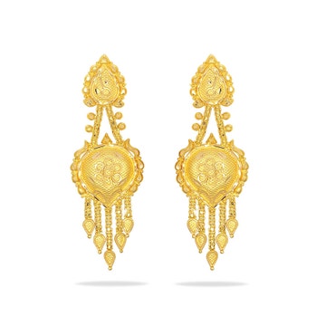 Jasweer Gold Earrings