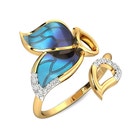 Haetera Butterfly Diamond Ring