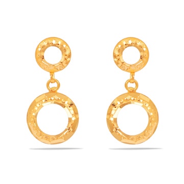 Dhalisma Gold Earrings