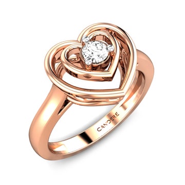 Welsie Heart Diamond Ring