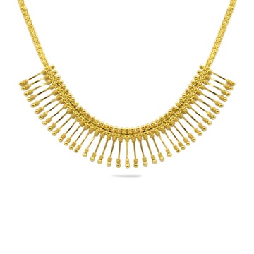 Egyptian Goddess Gold Necklace