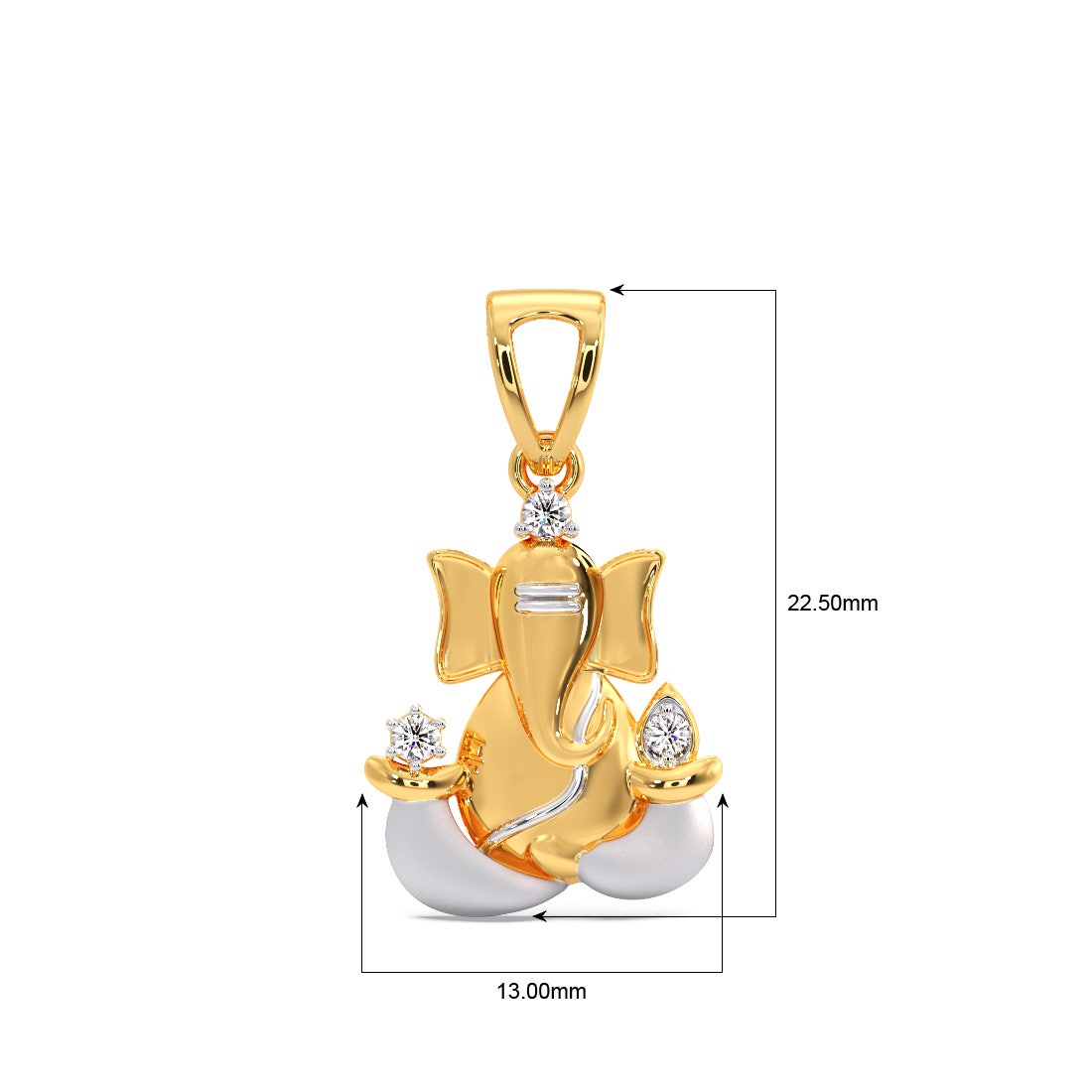 Avighna Diamond Pendant