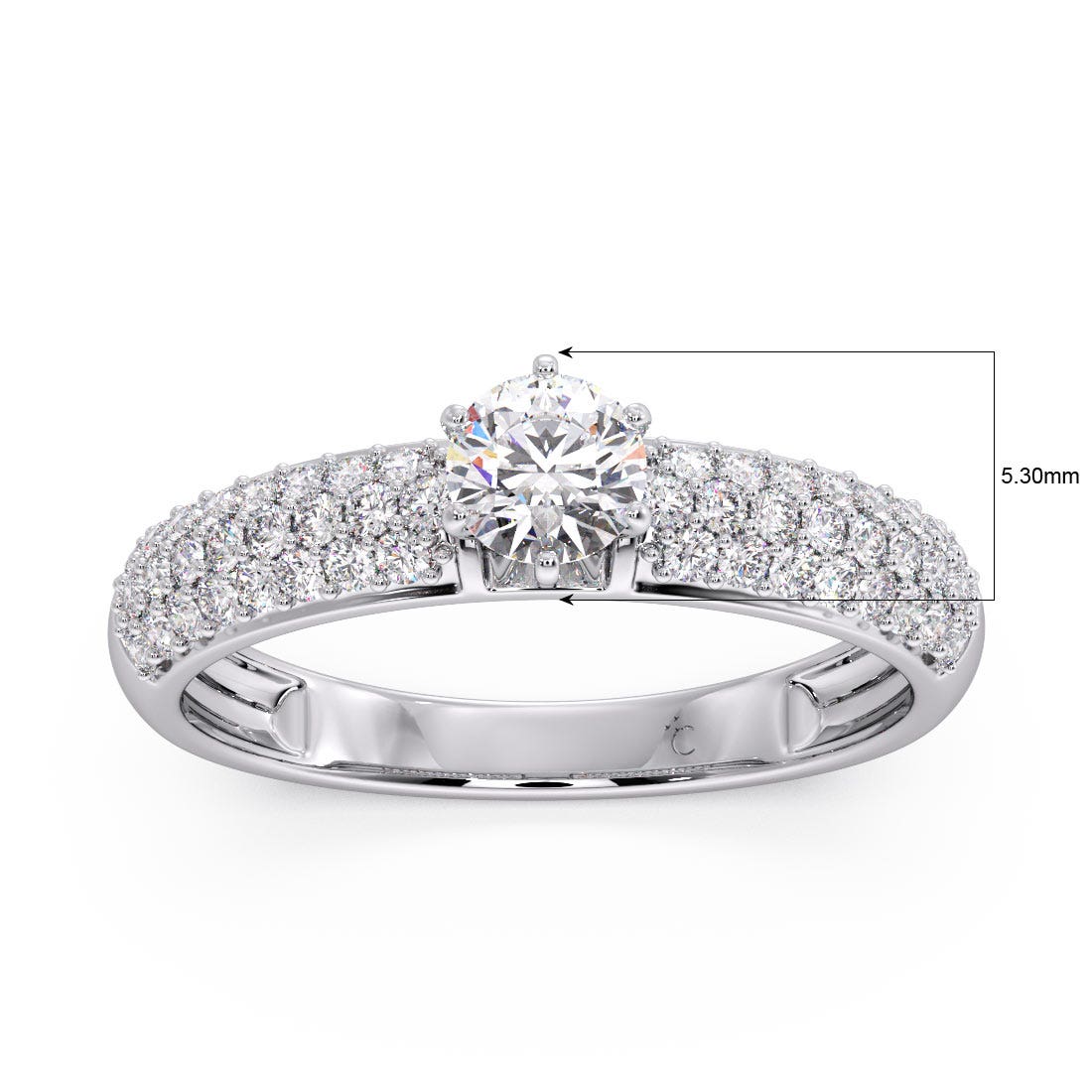 Carlee Diamond Engagement Ring