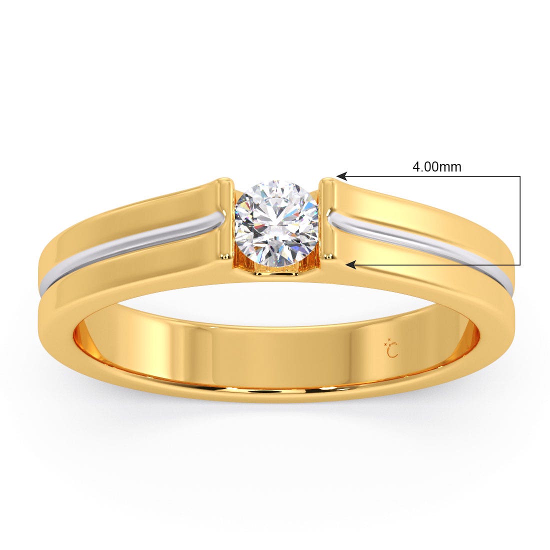 Aaron Solitaire Diamond Ring