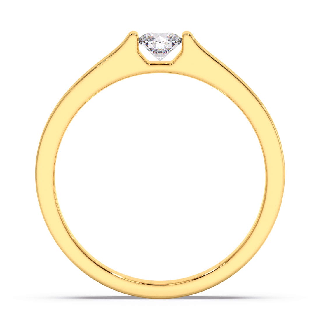 Aaron Solitaire Diamond Ring
