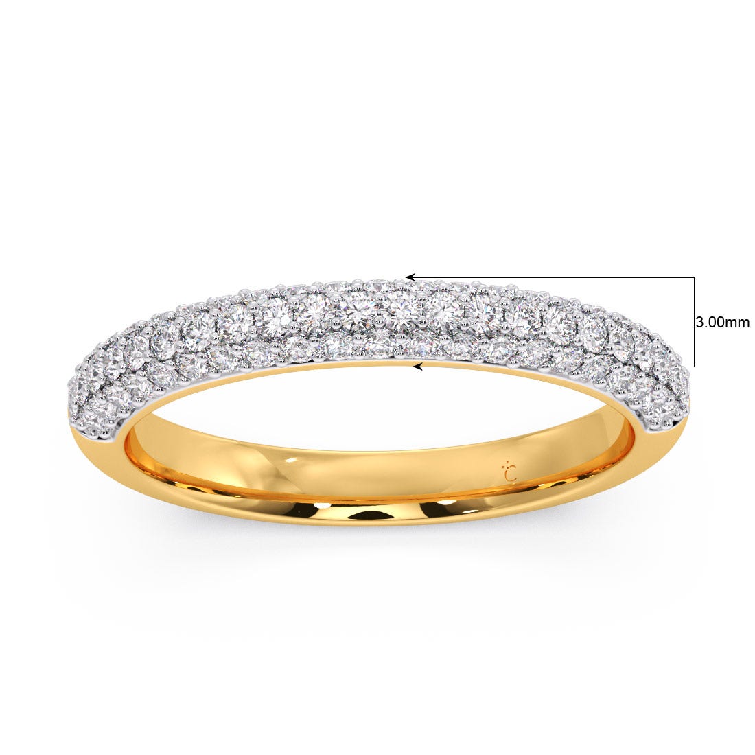 Mandira Diamond Wedding Band