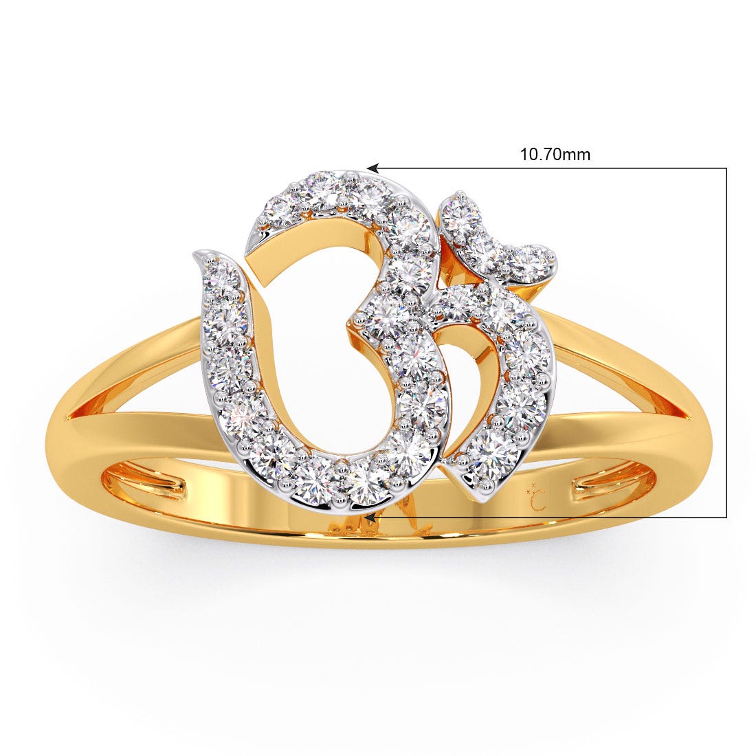 Isabella Om Diamond Ring