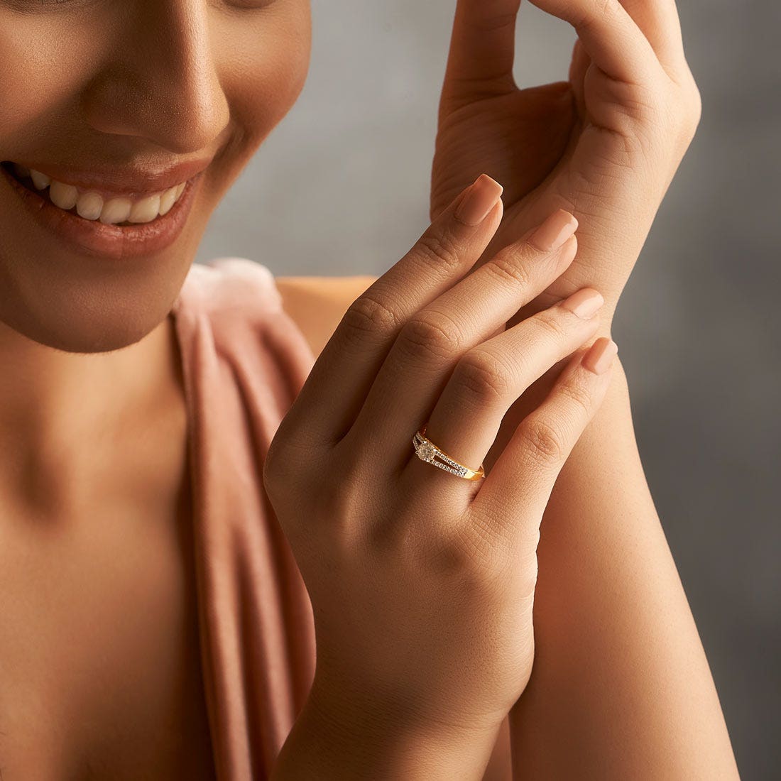 Emily Solitaire Diamond Ring