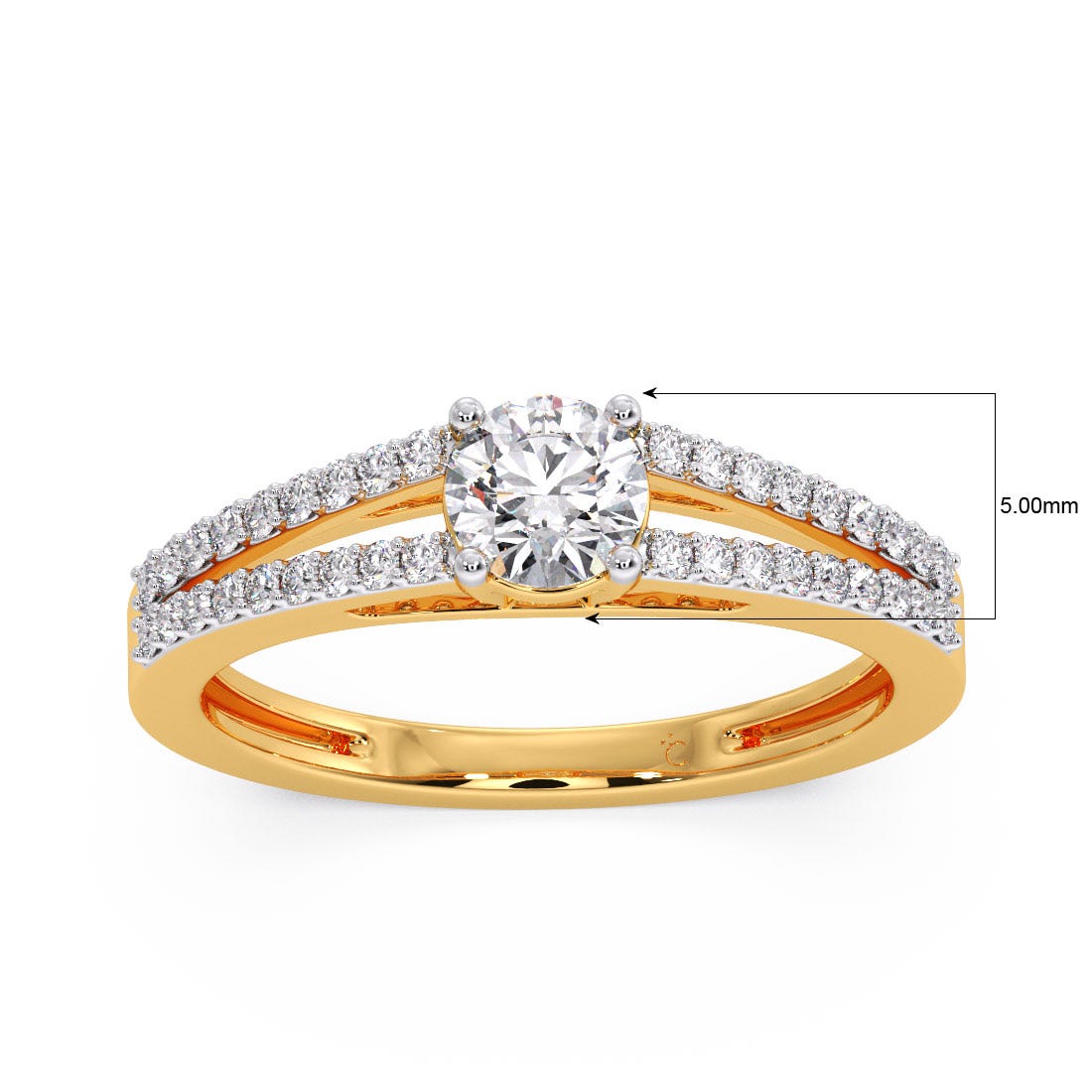 Emily Solitaire Diamond Ring